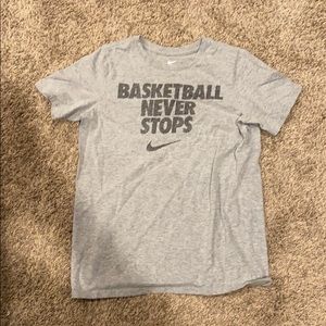 •Nike tee shirt sleeve